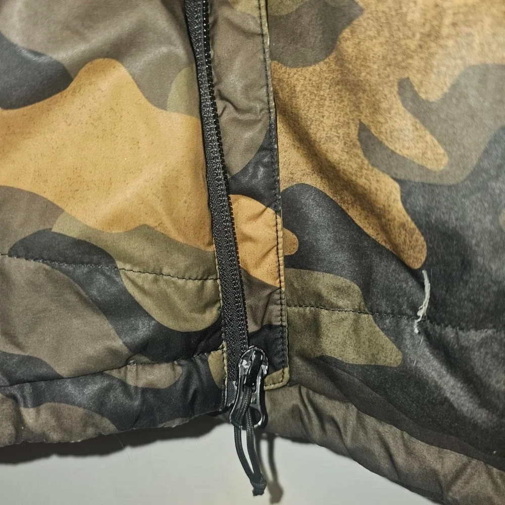 The North Face Insulated Jacket Mens XL Camo Good